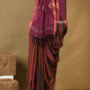 Multi Stripe Handwoven Linen