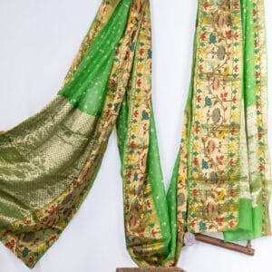 Silk Kota Pythani With Bandini