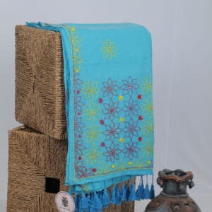 Mul Kantha Work Saree