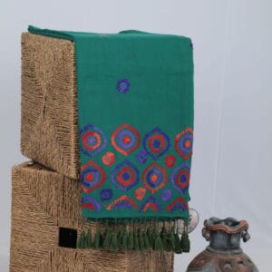 Mul saree with Handwork