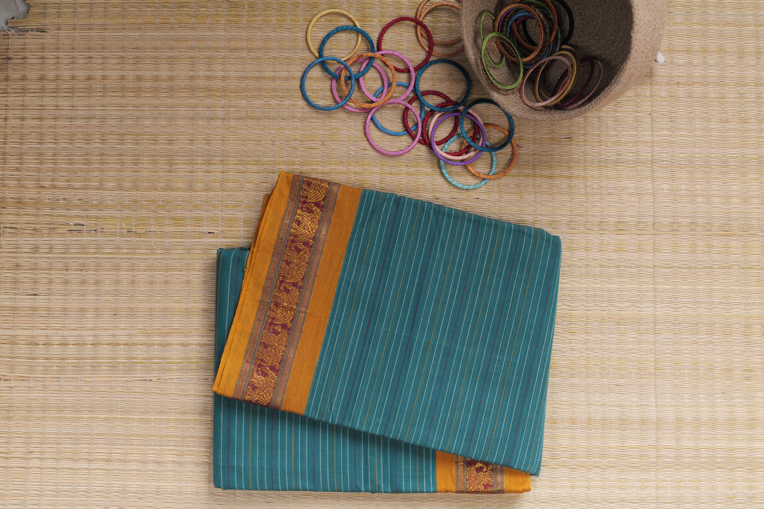 Handloom cotton saree