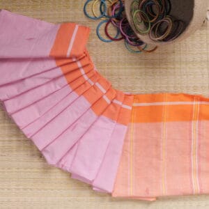 handloom 100 count cotton saree