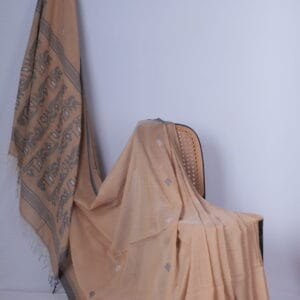 mul cotton saree with Jamdhani